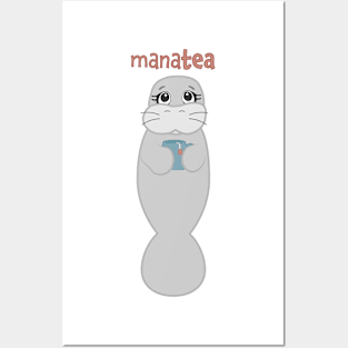 Manatee (manaTEA) Posters and Art